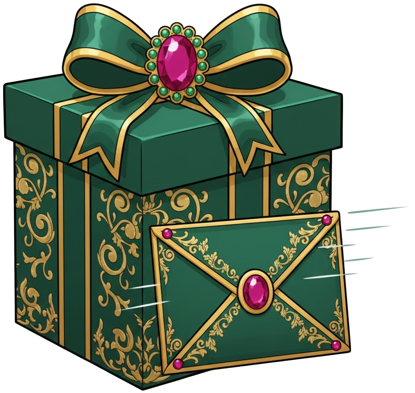 Regalos y sobre